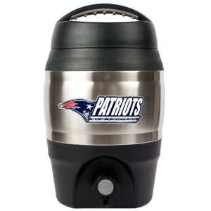   New England Patriots Stainless Steel Gallon Keg Jug: Sports & Outdoors