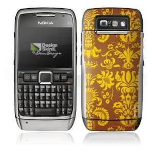  Design Skins for Nokia E71   Brown Ornaments Design Folie 