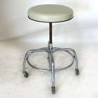 vintage adjustable stool  