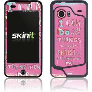  Philippians 413 Pink skin for HTC Droid Incredible 