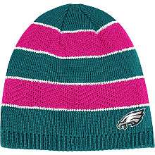 Reebok Philadelphia Eagles Womens Breast Cancer Awareness Knit Hat 