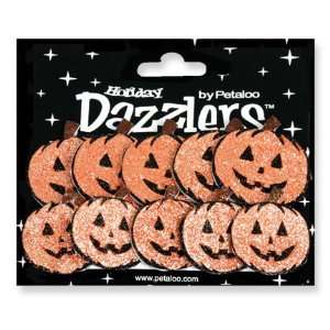   Halloween Dazzlers   Pumpkins (12 pieces) by Petaloo Arts, Crafts
