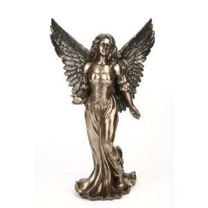  Large Female Angel Statue Bronze Finshing Resin Figurine 