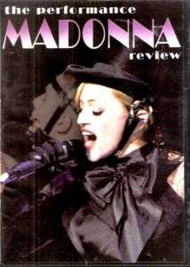 MADONNA The Performance Review RARE PROMO GREEK DVD NEW  