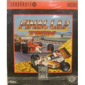  Final Lap Twin 16 TurboGrafx Video Game 