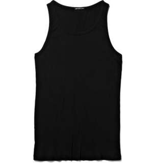  Clothing  Underwear  Tank tops  Ribbed Cotton Vest