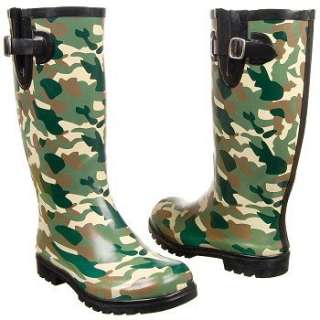 Womens Nomad Puddles Green Camo Shoes 