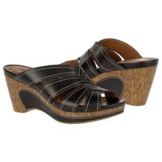 Womens Natural Soul by Naturalizer Lynette Black Leather Shoes 