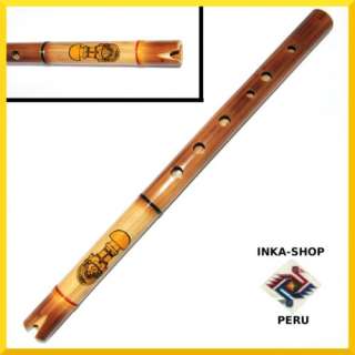   SHOP II PERU Indianer Bambus QUENA Flöte TUMI + Noten f. Anden Lied
