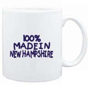   White  100 % MADE IN New Hampshire  Usa States