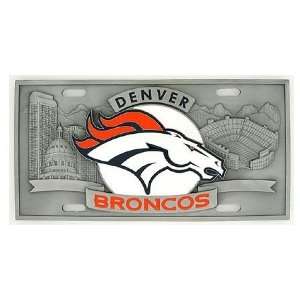  Denver Broncos NFL Collectors Plate: Automotive