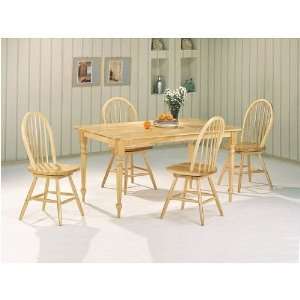  Solid Wood 5 Piece Dining Set By Coaster Furniture: Home 