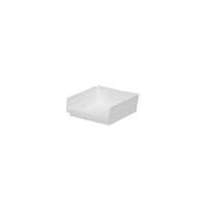  11x11x4 Akro Mils Shelf Bins (Lot of 12)   WHITE