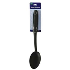    13.5 Plastic Kitchen Solid Spoon Case Pack 72