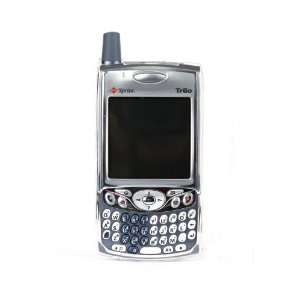 Palm One Treo 650 Crystal Clear Snap On Hard Plastic Case + Removable 