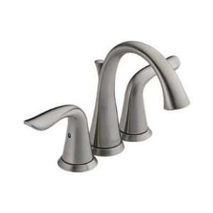Delta 4538 Brilliance Stainless Lahara Two   Handle Mini   Widespread 