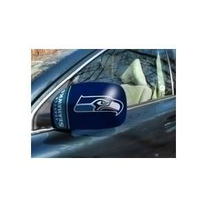  Seattle Seahawks Small Car Mirror Cover: Sports & Outdoors