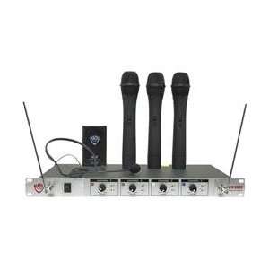  Nady 401X Quad 3 Handheld Channels and 1 Headset Channel 