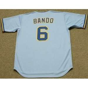  SAL BANDO Milwaukee Brewers 1978 Majestic Cooperstown 