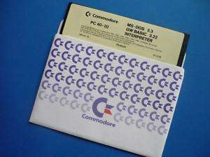 Commodore PC Series PC40 III MS DOS/GW BASIC/INTERP NOS  
