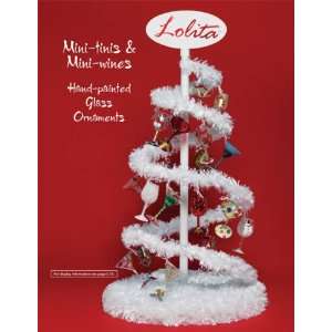 Lolita Mini White Christmas Tree Decoration:  Home 