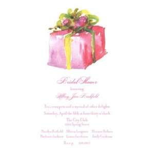 Pink Treat, Custom Personalized Bridal Shower Invitation, by Odd Balls 