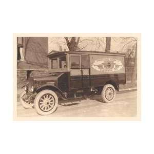 Hughes Curry Packing Co Truck #2 12x18 Giclee on canvas  