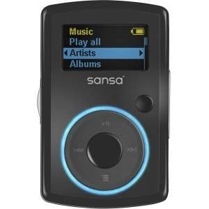  New SanDisk Sansa Clip Black 1GB  Player w/ FM Radio 