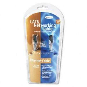  High Performance Cat6 UTP Patch Cable   14ft, Gray(sold in 