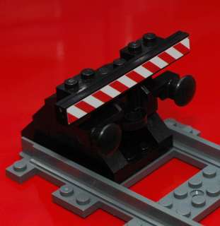 Lego 9V 4,5V 12V RC Eisenbahn Prellbock Buffer schwarz  