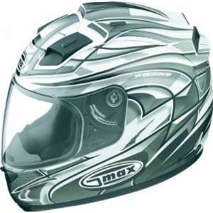  Gmax GM68S Max Graphic Full Face Helmet Black: Sports 