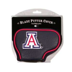 Arizona Wildcats Blade Putter Cover Headcover:  Sports 