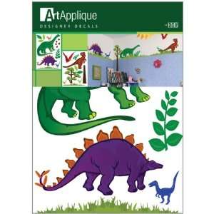  Dinosaurs Trees Grass Wall Mural Stickers / Decals