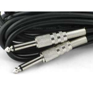  Jack to jack cable for guitar, bass and other instruments 
