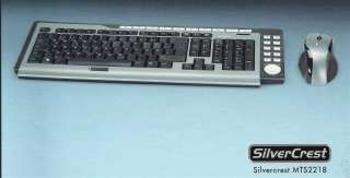 SilverCrest kabellose 2,4 GHz Funk Maus Tastatur Set  