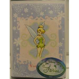  Disney Fairies 10 Holiday Cards with Envelopes   All One 