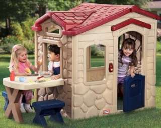 Little Tikes Spielhaus mit Picknicktisch Accessoires NEUWARE OVP 