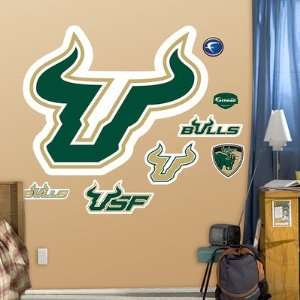  South Florida Bulls Logo Fathead NIB 