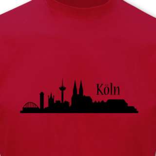 Shirt Köln Skyline Stadt City Sols 8 Farben S   5XL  
