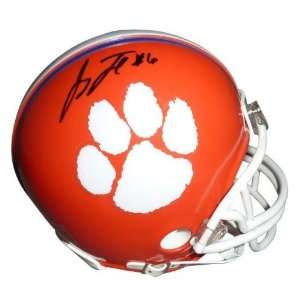  Jacoby Ford Autographed Mini Helmet   Clemson Tigers 