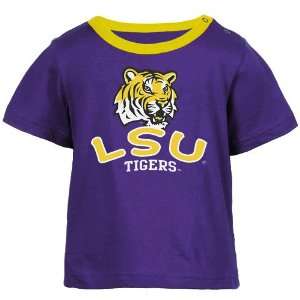  LSU Tigers Infant Wedge T Shirt   Purple Sports 