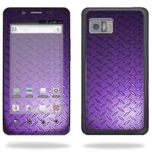   Cover for Motorola Droid Bionic 4G LTE Cell Phone   Purple Dia Plate