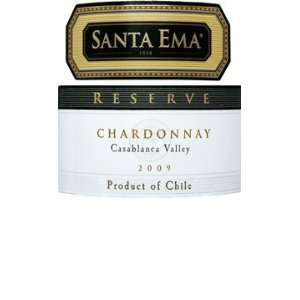  2009 Santa Ema Chardonnay Casablanca Valley Reserve 750ml 