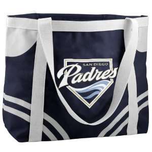  San Diego Padres Navy Blue Large Canvas Tote Bag  : Sports 
