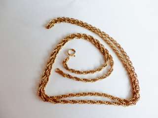 14K SOLID GOLD NECKLACE 8.2 GRAMS OF GOLD 24 WEAR OR SCRAP  