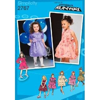 Simplicity Sewing Pattern 2767 Toddler / Child Dresses, AA (1/2 1 2 3)