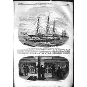  1855 Ship Wooden Barracks White Falcon Crimea War