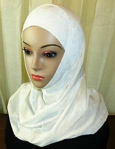   Floral Patterns Design Hijab Amira 2 Piece   Islamic Hejab Head Scarf