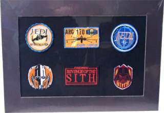 Star Wars Collectors Sew On Patches Set of 6  