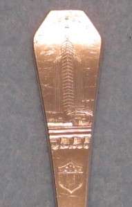 Here is a spoon marked for the 1933 Chicago Worlds Fair. Item looks 
